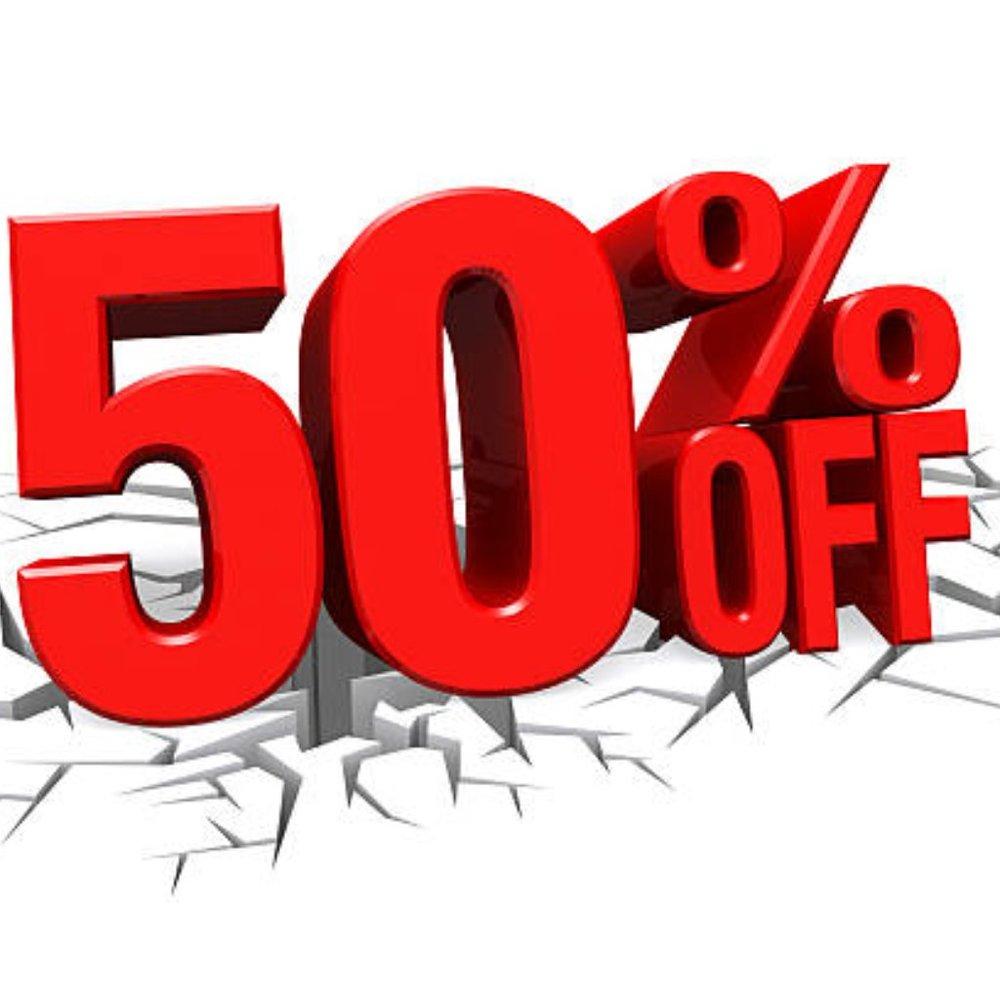 50% OFF All Clothing Bundles of 5 or more!!